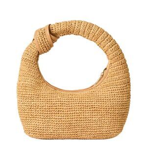 Btb Los Angeles Azalia Straw Hobo Bag